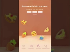 Personalised Infant Silicone Fruit Teether Sandwich BPA Free