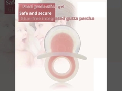 Food Grade Handmade Silicone Teething Octopus Toy 40 Gram