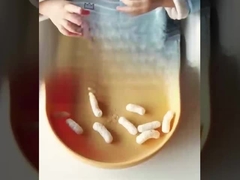 Pink Childrens Tray Plate Spoons And Bowl With Compartments