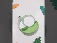 Silicone Crab Childrens Animal Plates Dishes Lightweight