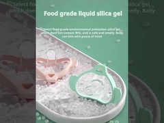 JOURJOY Elephant Cartoon green colour pacifier case for daytime use size 7*7*7 CM weight is 13 gram